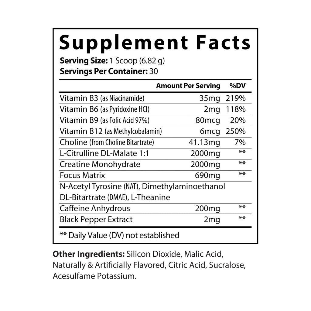 Olympian Pre-Workout - Fruit Punch