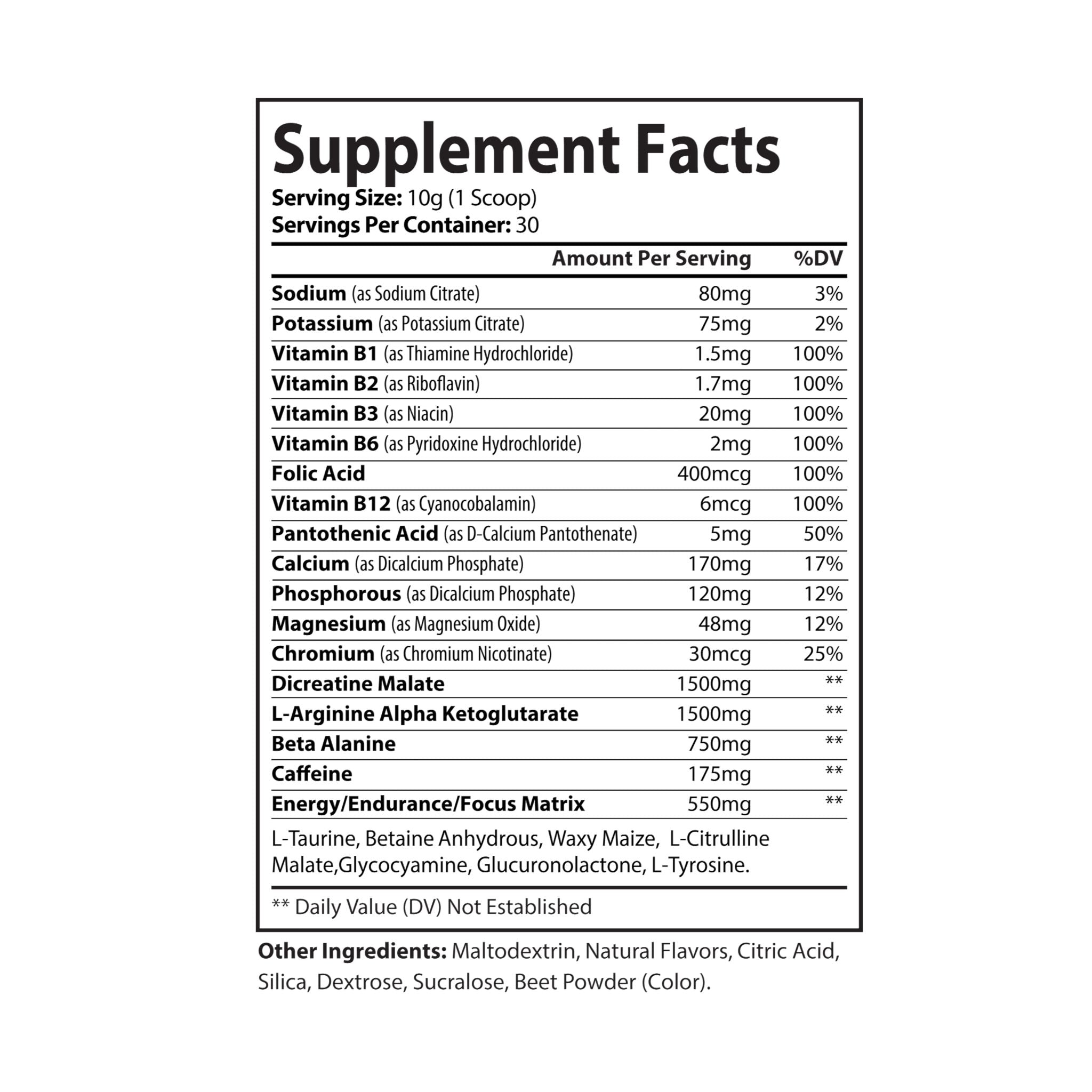 Olympian Pre-Workout - Watermelon